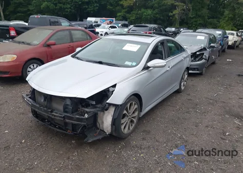 2014 Hyundai Sonata Se из США, поврежденный, VIN 5NPEC4AC5EH922836